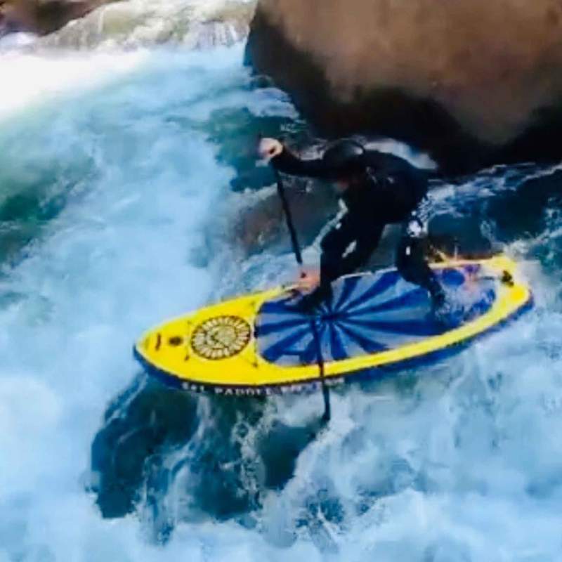 SOL Ocho Galaxy Paddleboard - Inflatable All Around / Yoga