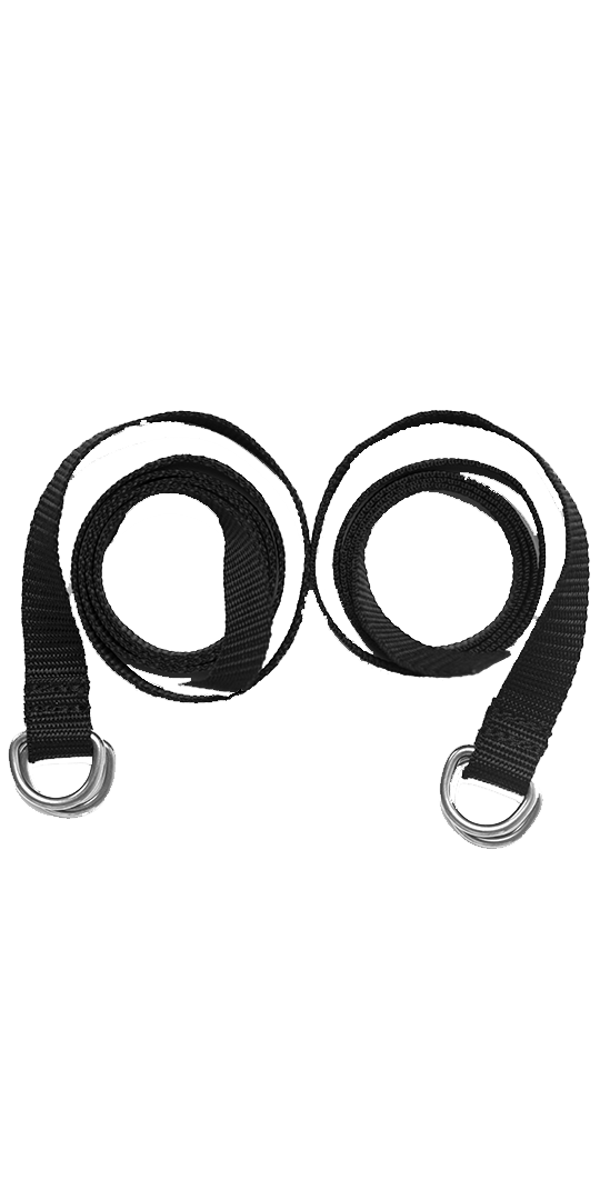 Compression straps d-ring straps