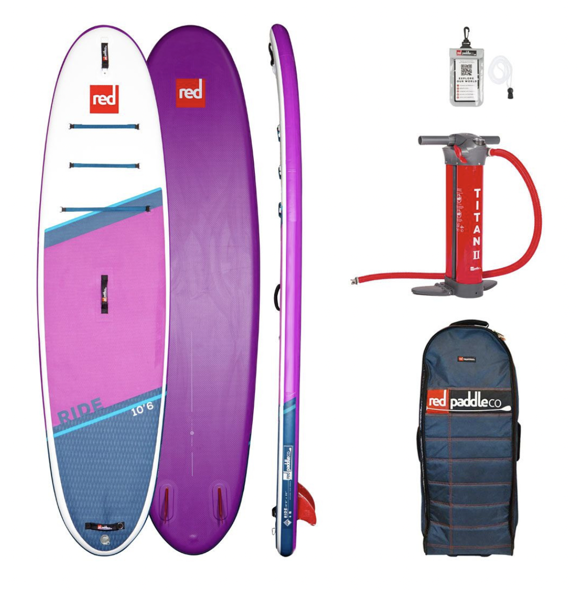 Red Paddle Co Ride MSL Inflatable Paddle board 10'6